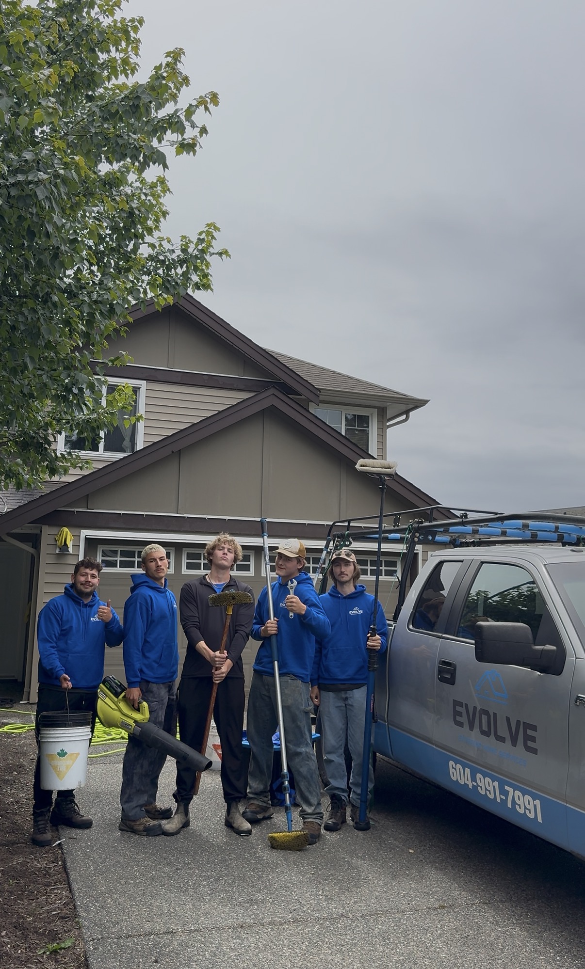 Evolve team on the job